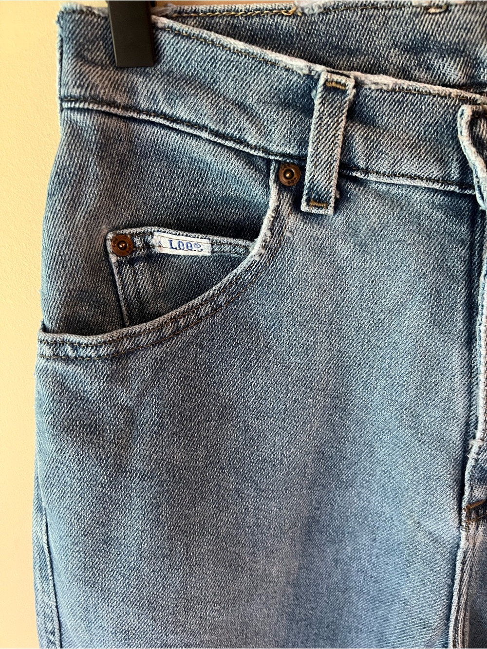 Vintage 90s Lee Mom Jeans High Rise Tapered Leg 26 - Picture 2 of 5